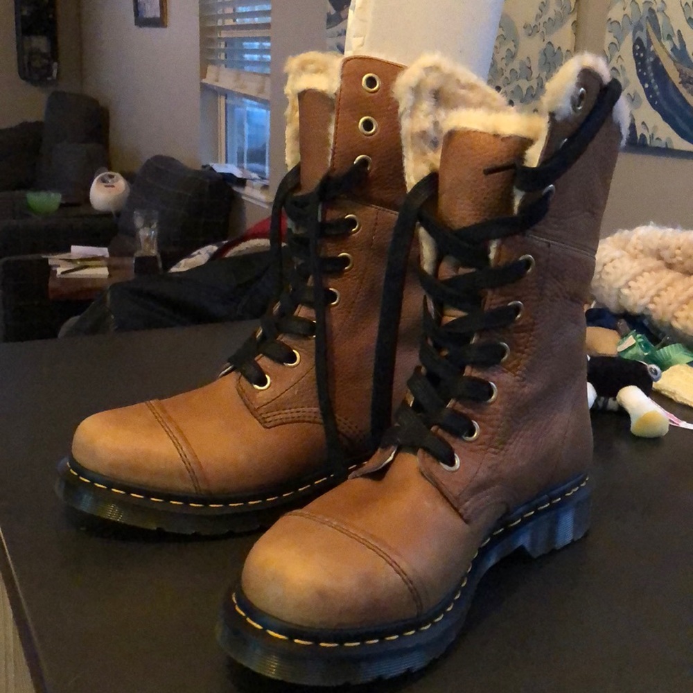 Dr Marten’s Aimilita, Tan, US Women’s size 11